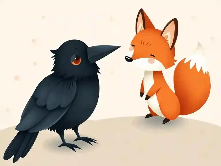 नैतिक कहानियाँ | Top Moral Stories in Hindi | कौआ और लोमड़ी की कहानी