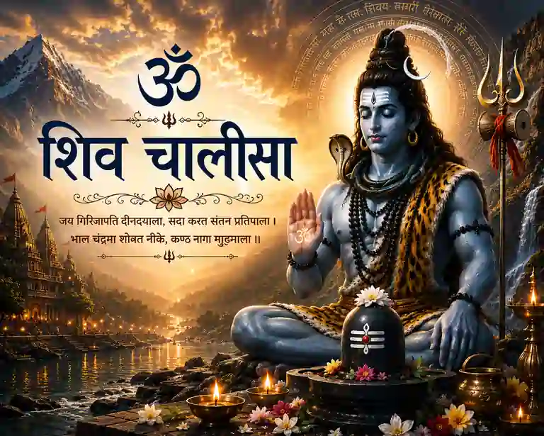 Lord Shiva Chalisa Lyrics in Hindi - शिव चालीसा