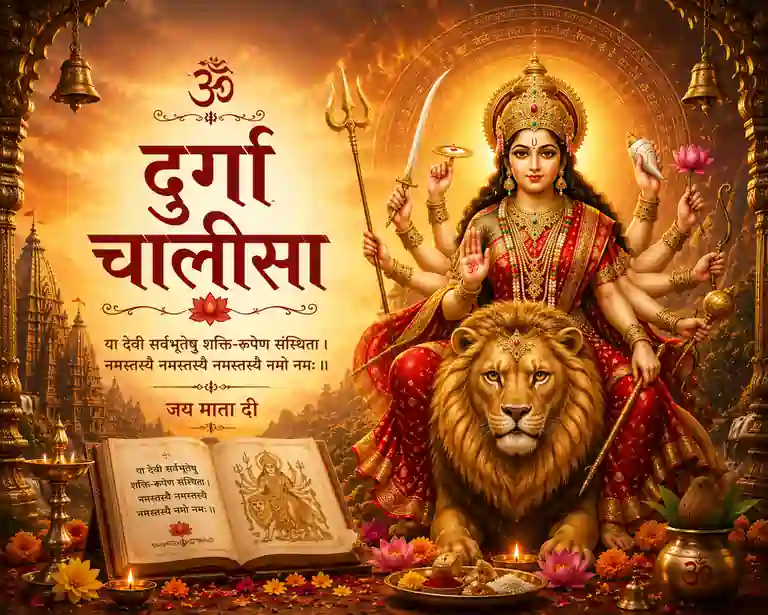 Mata Durga Chalisa Hindi Lyrics and FAQ - हनुमान चालीसा