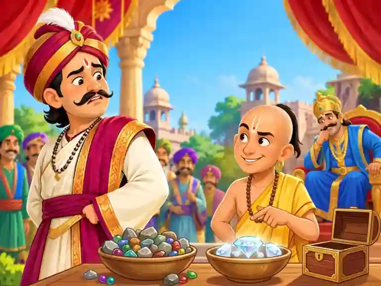 तेनाली रामा और हीरों का रहस्य - Tenaliram famous stories
