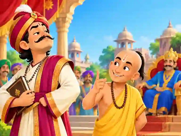 Hindi Moral Stories - तेनाली रामा और घमंडी कवि