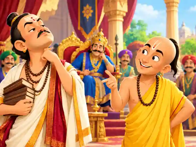 तेनाली रामा और घमंडी शास्त्री - Tenaliram Hindi Story