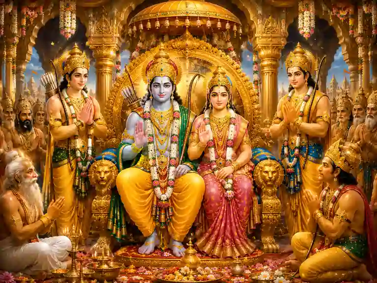shree ram rajyabhisekh ayodhya - श्री राम का राज्याभिषेक - Shree Ram Ka Rajyabh अभिषेक Story